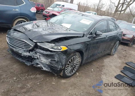 2017 Ford Fusion Titanium from USA, damaged, VIN 3FA6P0K9XHR153388